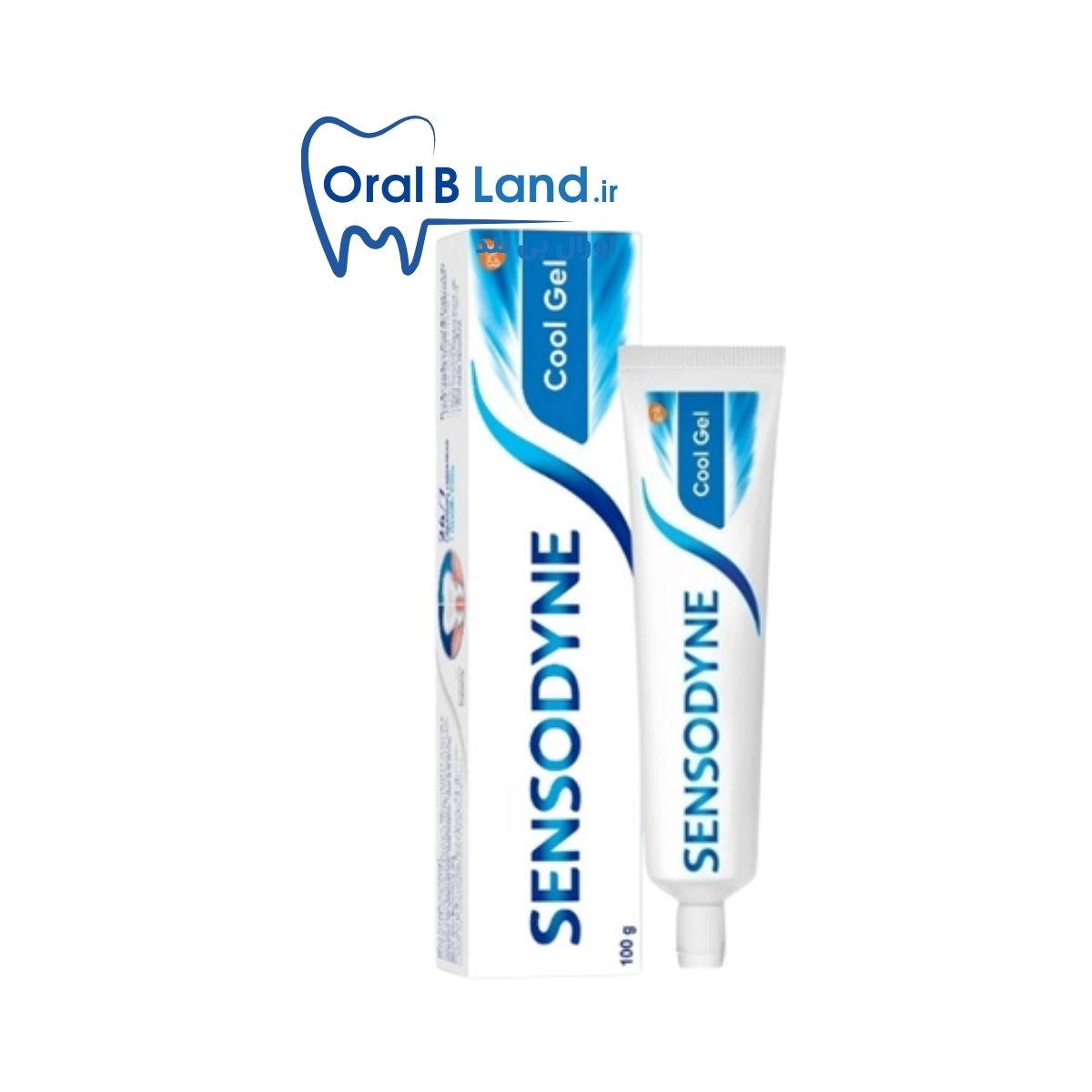خمیردندان سنسوداین مدل Cool Gel حجم 100 میلی‌لیتر